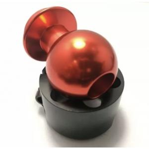 CNC Precision Anodized Tripod Ball Heads Aluminum 6061 6063 7075 Material