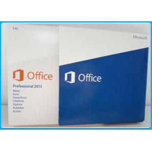 China Microsoft Office Professional 2013 Software Plus Genuine Retail License DVD activation wholesale