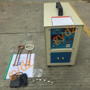 China Machine à haute fréquence de chauffage par induction de 15KW 30~80KHZ avec le monophasé 220V supplier