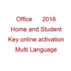 1PC Microsoft Office 2016 Key Code , Office Home And Student Licence Word Excel