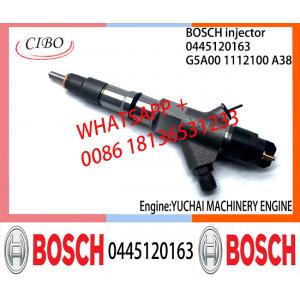 BOSCH 0445120163 G5A001112100A38 original Fuel Injector Assembly 0445120163 G5A001112100A38 For YUCHAI MACHINERY