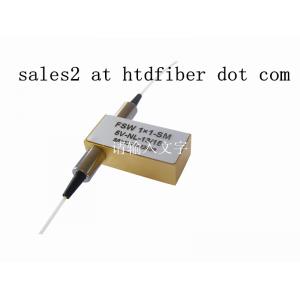 China 1X1 Channel Fiber Optical Switch Latching Single Mode supplier