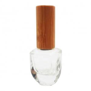 5ml 15ml 20ml Wholesale Glass Bottle With Bamboo Lid Nail Polish Bottle