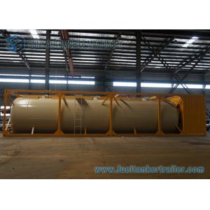 China Horizontal 45m3 Cement Dry Bulk Tanker Trailer 40 Foot Container supplier