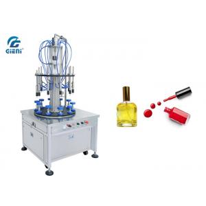 China Pneumatic Nail Polish Filling Machine 3 Operator With Water - Based Materials supplier