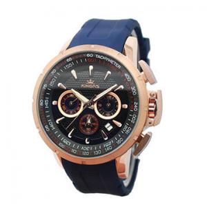 316L Multifunction Wrist Watch Quartz Analog Dual Time Watches