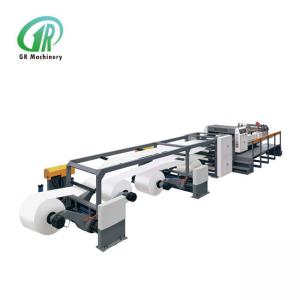 Computerized Paper Cutter Corrugated Cardboard Production Line High Speed