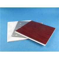 China White Red Silver Marble Color UPVC Wall Panels , decorative wall cladding sheets on sale