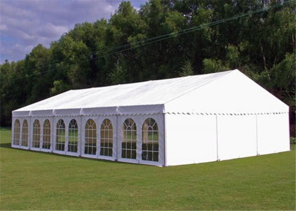 Temporary Tent Building Aluminium Frame Tents 100% Rainproof Canvas Canopy