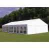 Temporary Tent Building Aluminium Frame Tents 100% Rainproof Canvas Canopy