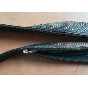 China Custom Zipper Sleeve Cable Wrap , Zipper Braided Sleeve For Cable Harness supplier