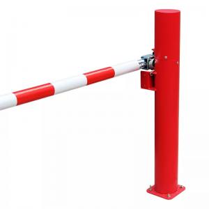 High Speed 3s Parking Boom Barrier Rolling Code Remote Control Red Cabinet Small Size