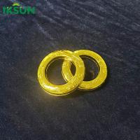 China Decorative Plastic Curtain Rod Rings , Drapery Hardware Rings For 28mm Pole on sale