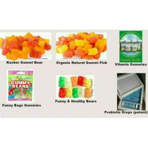 Sugar-Free Vitamin Gummy Bear Halal Gummi Fish