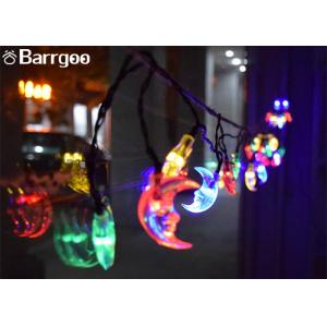30 LED Moon Solar LED Christmas Lights String 6M Outdoor Waterproof For Party