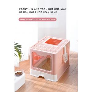 Large Space Cat Litter Box Enclosed Box Foldable self cleaning litter box