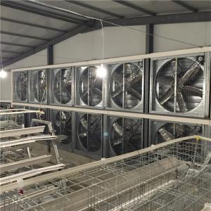 China Energy Efficient Poultry Farm Climate Control System For Cooling Silver White Color supplier