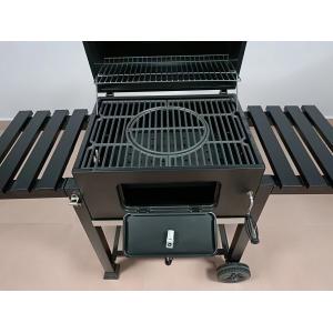 China Movable CSA Charcoal BBQ Grill 30kgs Stainless Steel Wood Grill supplier