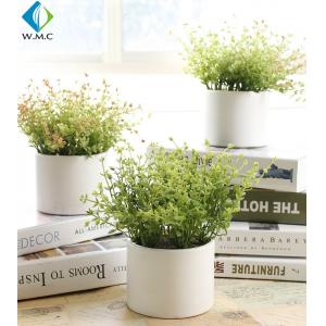 Living Room Artificial Green Plants 20cm Height Customized Design