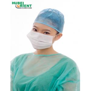 Non-Woven Disposable Facemask 3ply Safety With Round Or Flat Earloop