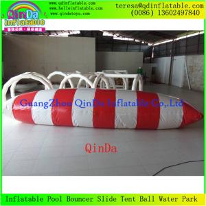 China China Wholesale Inflatable Water Jumping Bag Customized Water Sport Game Water Blob supplier