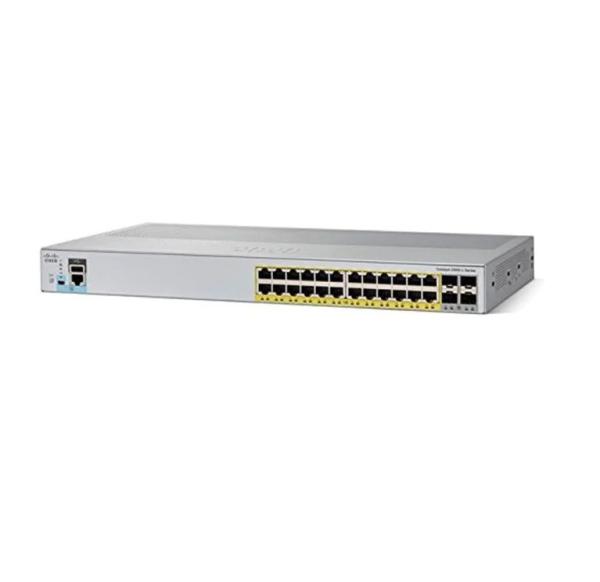 Cisco Catalyst 24 port Gigabit Ethernet Network PoE switch WS-C2960L-24PQ-LL with 4x10G SFP+