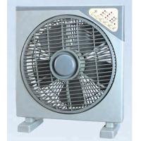 China Plastic 12 Inch AC Box Fan With Remote Control And 7.5 Hours Timer on sale