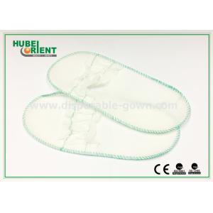 China Open Toe disposable hotel slippers , General Salon disposable shower slippers supplier