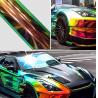 China OEM Green Chrome Color Changing Chrome Wrap Air Release wholesale