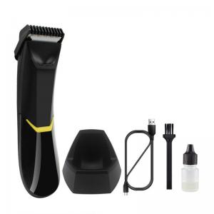 China Electric Groin Hair Trimmer IPX4 Waterproof Body Replaceable Ceramic Blade Heads Hair Clipper supplier