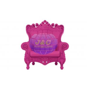 Custom Plastic Rotational Moulding Queen Chair By Aluminum Rotational Mold