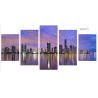 Customized Canvas Prints Wall Art Tower Bridge Sunset Scenery Long Life Span