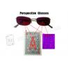 China Gambling Purple Plastic Perspective Glasses For Invisible Marked Cards wholesale