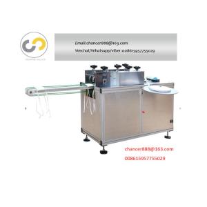 China Laço médico semi automático da orelha da máscara protetora laço-na máquina, laço manual na máquina da máscara supplier