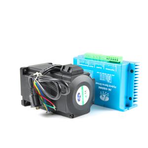 China 3kit Nema 34 Motor passo-a-passo de circuito fechado 86hsn115 Mach3 híbrido 86 Servo Drive Cnc fonte de alimentação supplier