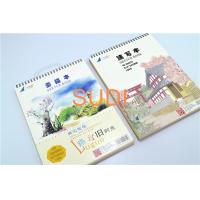 China Diary Printing Cardboard Cover 140gsm Loose Leaf Spiral Notebook on sale