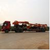 China DFAC Mobile Hydraulic Vehicle Mounted Crane With 16 - 20 Ton Lifting Capacity wholesale