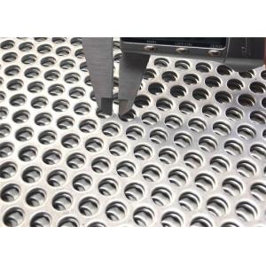 China Micro Speaker Grille 4.0mm Thickness Perforated Aluminum Plate supplier