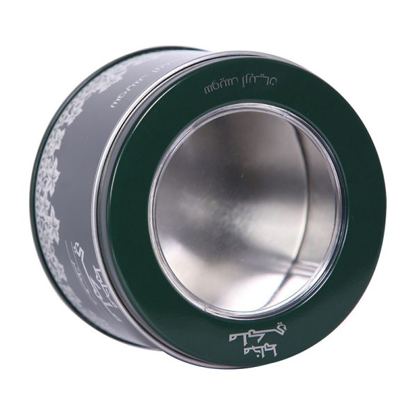 Tin box with clear window,  decorative tin, metal packaging, promotional tin, customized tin
