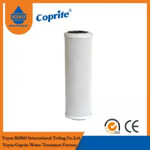China 10 CTO Drinking Water Filter Cartridges  / Coconut Carbon Block Filter Cartridge supplier