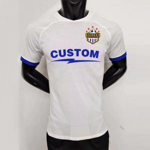 OEM Campeonato de Futebol Campeonato de Futebol Camisola de Design Personalizado Clube Marca Equipa Match Branco