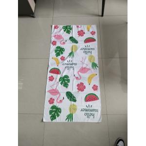China large size oem  personalized swim suit for baby  beach towels custom microfiber  beach towel supplier