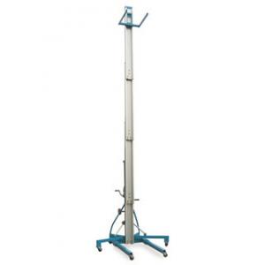China Compact / Portable Manual Material Lift with Manual One Speed Winch supplier