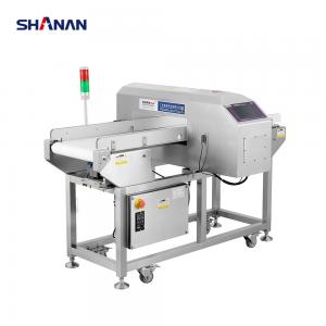 SHANAN Metal Detector for Food, Sound/Light Alarm, Push Rod Reject System