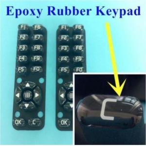 Customized Epoxy 60 Shore A  Silicone Rubber Button Pad