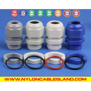 China Glândula de cabo plástica métrica impermeável M20 da poliamida de IP68/IP69K (6-12mm) com o anel-O para a caixa de junção supplier