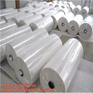 China Polyolefin POF Heat Shrink Wrap Film,Pre-perforated film,POF clear heat shrink plastic protective roll film,PE Shrink Fi supplier