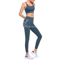 China Women's Sport Bra Beauty Back Yoga High Waist Sport Leggings Quick Drying on sale