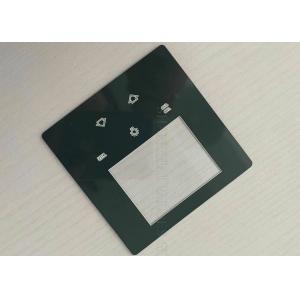 Optimal Concealing 8mm Switch Glass Panel Polished Edge Anti UV