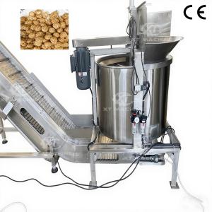 China Máquina automática para freír cacahuetes en lotes supplier